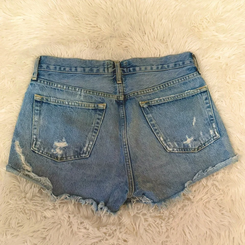 AGOLDE Parker Denim Shorts, Size 26 - Picture 2 of 5